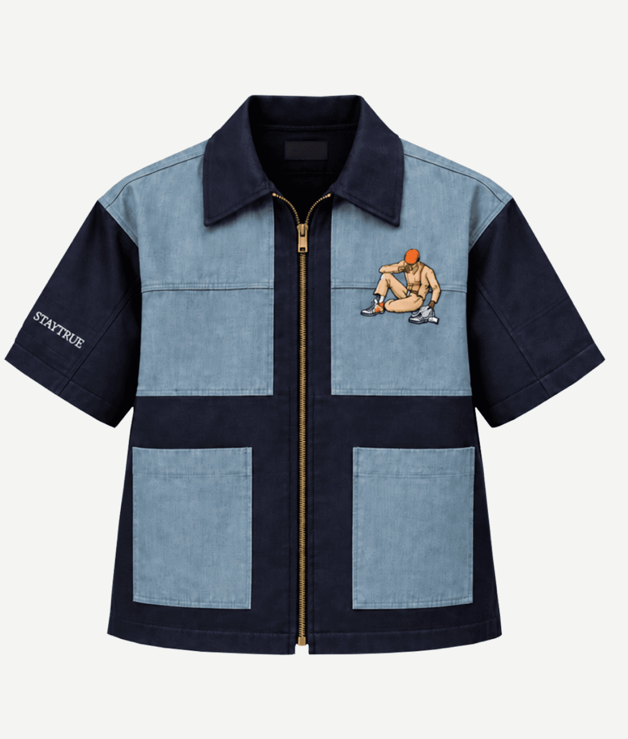 Static Wash Denim Jacket